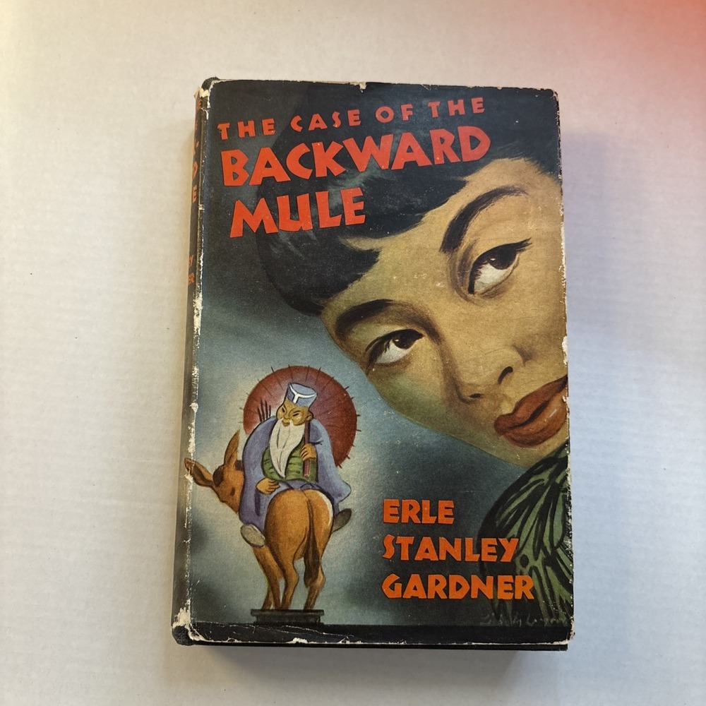 Case of the Backward Mule Erle Stanley Gardner 1946 1st Printing Hardcover in DJ